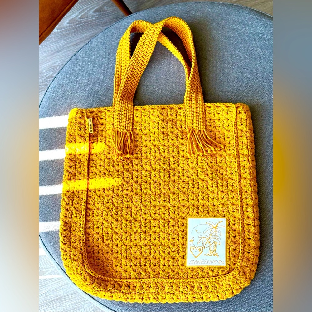 NWOT Zimmermann Crochet Shopper Spring Summer 2022! Perfect for your holiday 🌞!